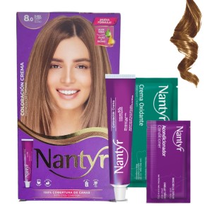 NANTYR KIT COLOR 8.0 RUBIO CLARO